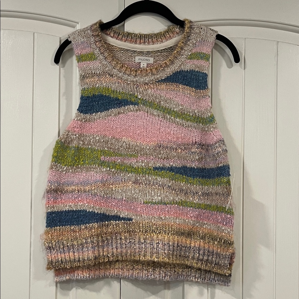 Anthropologie Pilcro Sweater Tank Medium NWT